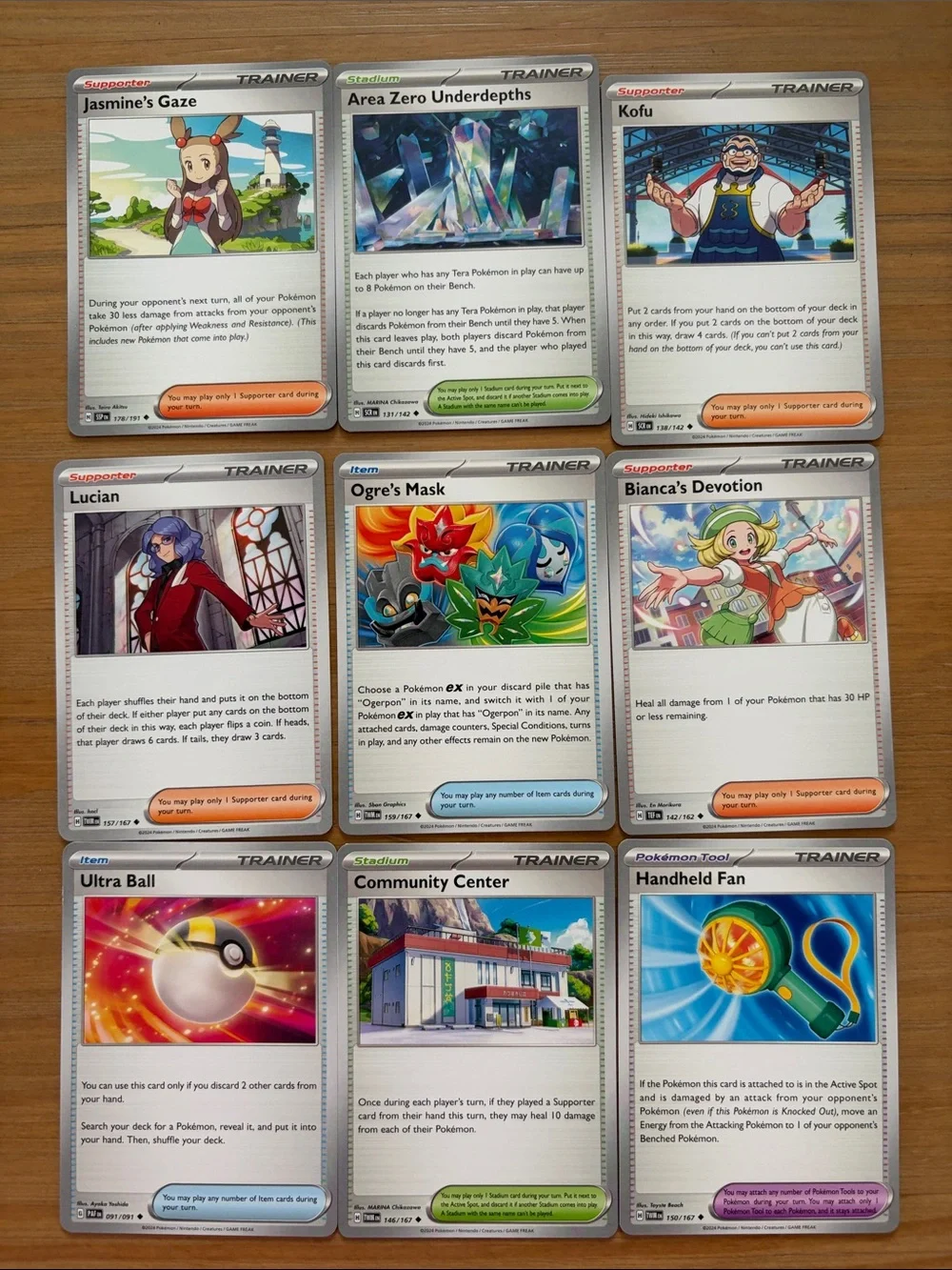 Pokémon TCG 50 unique Card Trainer Lot | Mixed Sets | Deck Building Staples